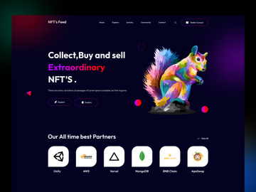 NFT - Web 3.0 Blockchain Marketplace