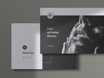 HUMAN Creative Brochure Templates