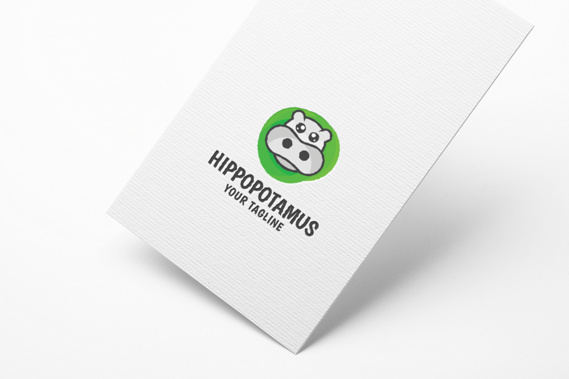 unique hippos - Logo-Vorlage