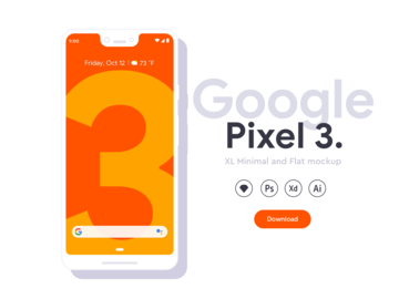 Pixel 3 XL mockups - Freebies