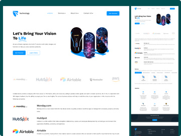 Software Housing Landing Page