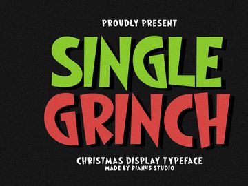 Single Grinch - Christmas Display