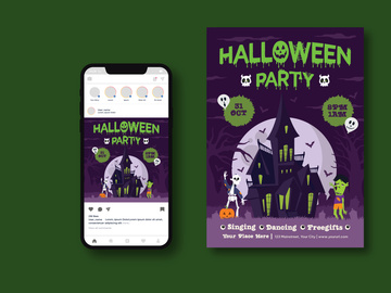 Halloween Party Flyer