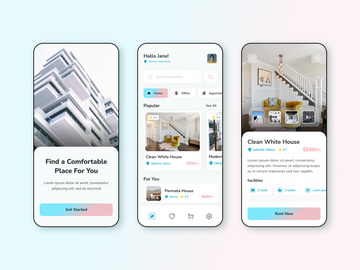 Real Estate App UI/UX Design