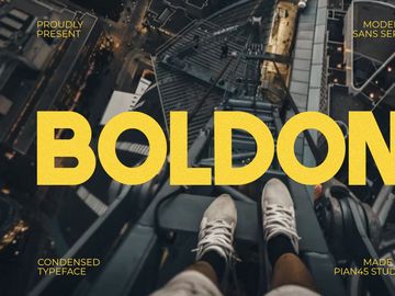 Boldon - Modern Sans Serif Font