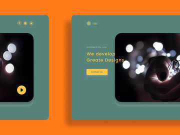 The architecture - Landing Page Template