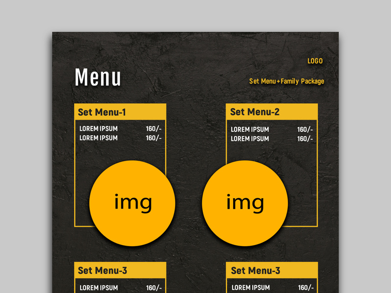 Professional Food Menu Design - Wakil Uddin's Graphics ~ EpicPxls