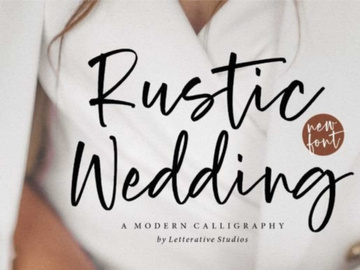 Rustic Wedding Font