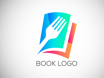 Creative Book Concept Logo Design Template, Education Logo