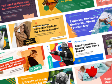 Creative Banner Design Template Vol. 3