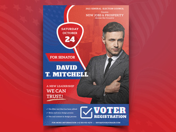 Political Campaign Flyer Vol.01