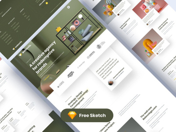 [FREE] Webovio Creative Website Template