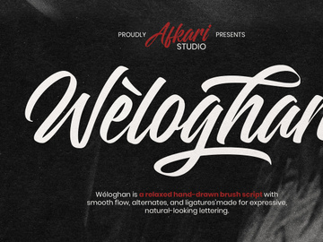 Weloghan - Handwritten Script Smooth Font