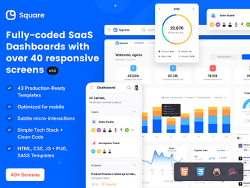 Square Dashboard HTML