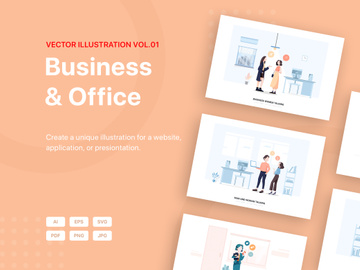 [Part 33] Business Vector Scenes