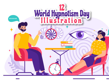 12 World Hypnotism Day Illustration