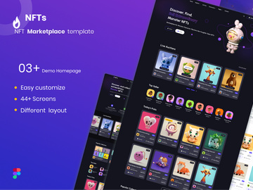 Axies - NFT Marketplace UI Template
