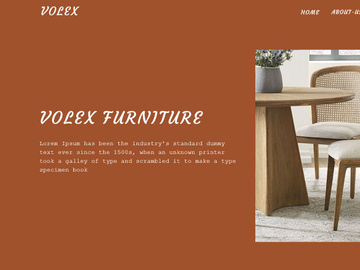 Landing page Design for Furniture Business(Adobe-XD)