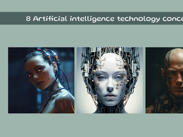 Artificial intelligence technology concept
