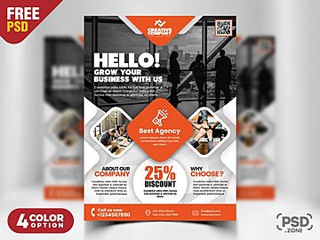 Creative Business Flyer Design PSD