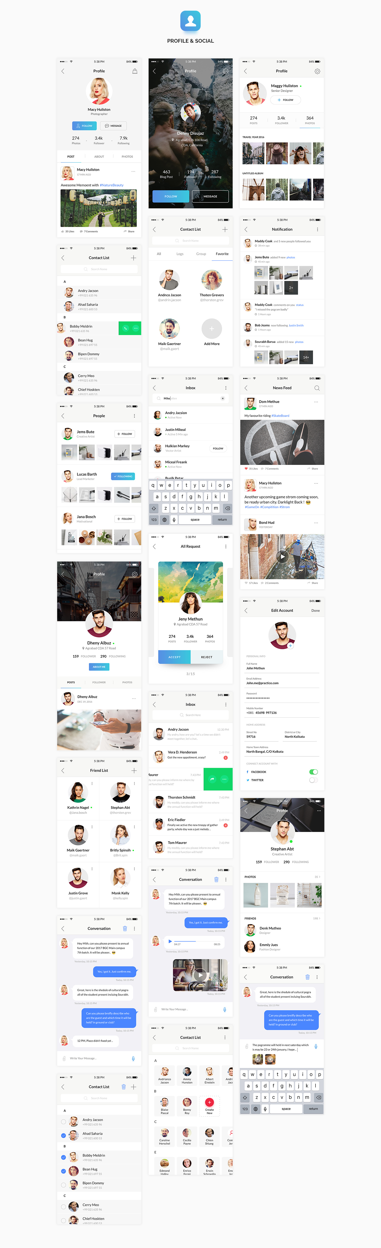 Sobo Mobile ui kit(Sobo Mobile ui kit)插图8