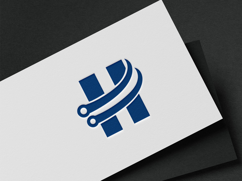 H Letter And Technology Logo Design Template by Md Rony ~ EpicPxls