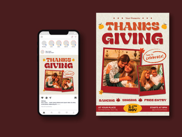 Thanks Giving Day Flyer