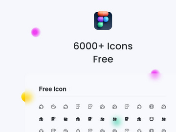Free 6000+ Icons [Figma]