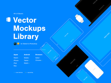 Vector Mockups Library