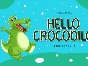 HELLO CROCODILO