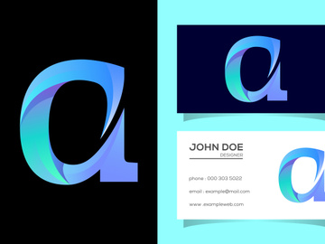 Initial letter A logo design template vector illustration.