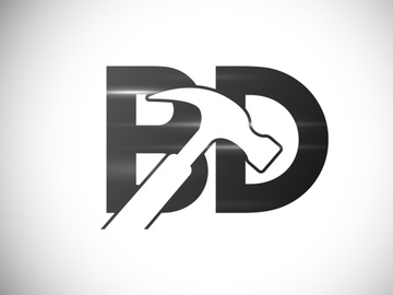 Initial Letter B D Logo Design Vector. Graphic Alphabet Symbol For Corporate Business Identity