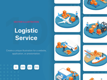 M134_Logistic Service Illustrations