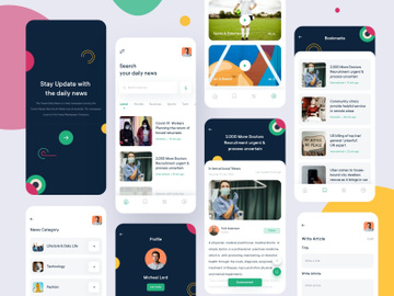 News Mobile Application Design