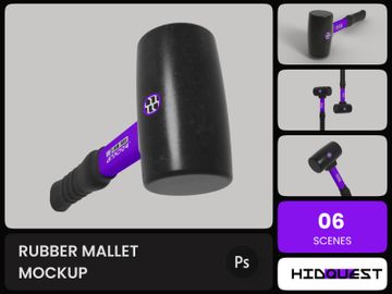 Rubber Mallet Mockup