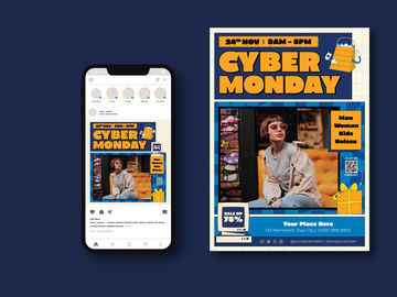 Cyber Monday Flyer