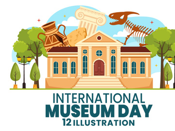 12 International Museum Day Illustration