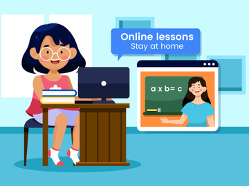 Online study concept