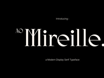 AO Mireille - Display Typeface