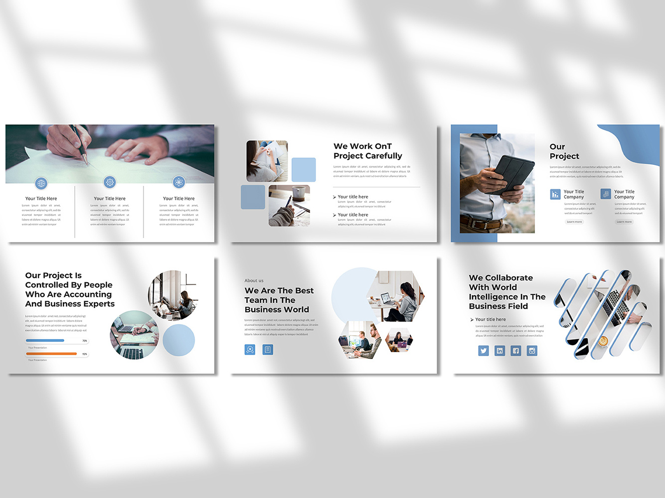 Pemasaran - Template PowerPoint
