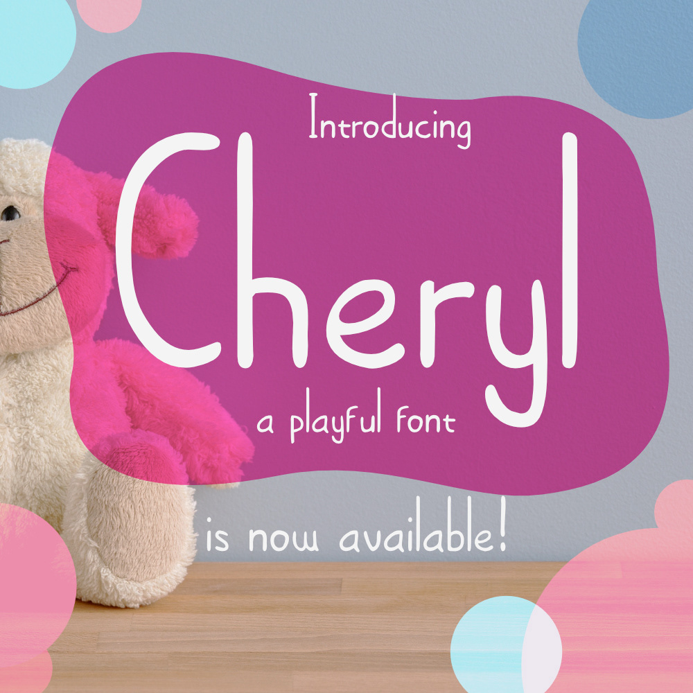 Cheryl - Eine verspielte Schrift