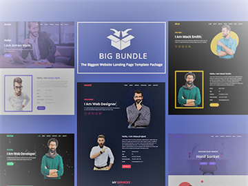 100 Website Template Bundle Pack Only For $29