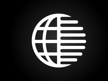 Earth logo design template. Globe icon sign symbol