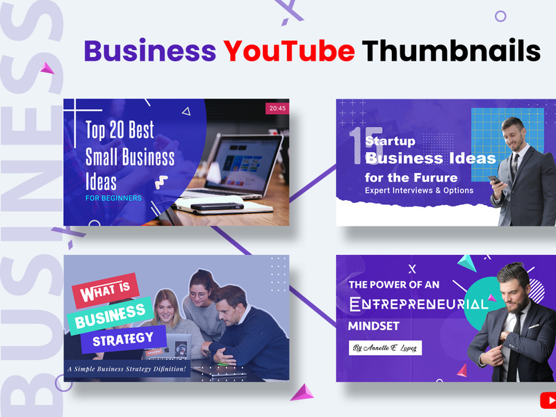 Business Youtube Thumbnails by 3djagan ~ EpicPxls