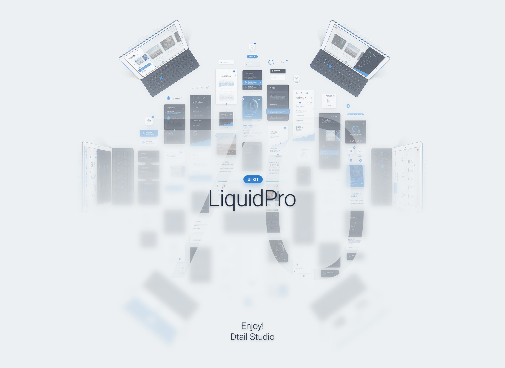 LiquidPro UI套件(LiquidPro UI Kit)插图1