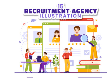15 Recruitment Agency Illustration