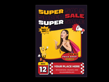 Super Sale Flyer