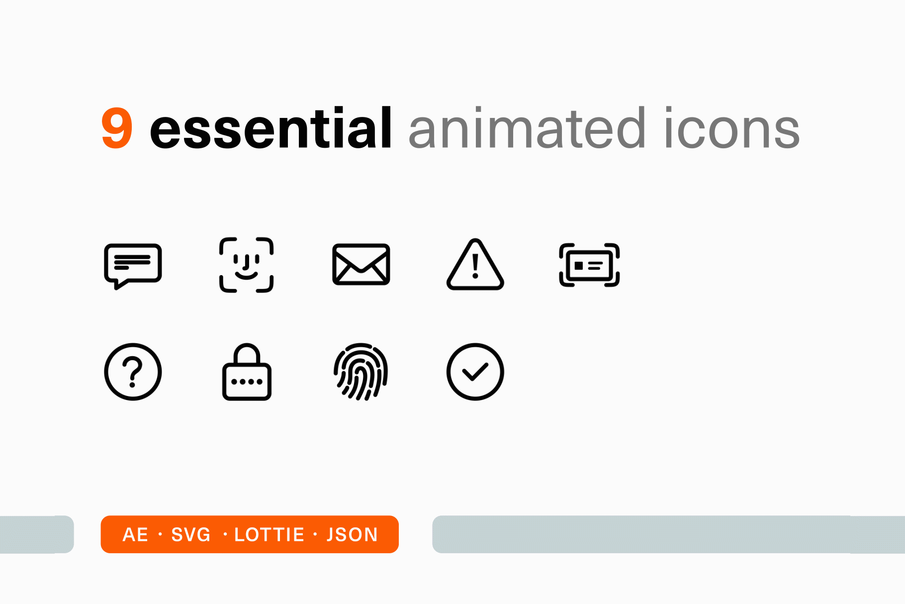 9 Essential Animated Icons