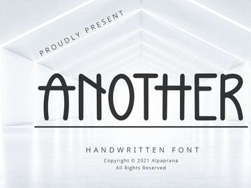 Another - Handwritten Font
