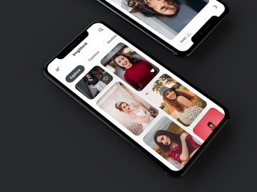 Free Stock Image App UI Kit